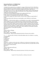 Organizational behavior 15th edition robbins test bank 