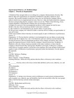 Organizational behavior 16th edition robbins test bank 