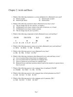 Organic chemistry 4th edition smith test bank 