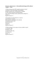 Principles of biochemistry 5th edition moran test bank 