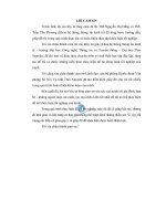 Ứng dụng công nghệ thông tin vào công tác quản lý văn bản tại sở nội vụ tỉnh thái nguyên 