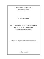 Phát triển dịch vụ ngân hàng điện tử tại ngân hàng SacomBank chi nhánh Quảng Bình..PDF