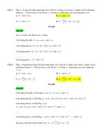 CHINH PHỤC CÂU HỎI VẬN DỤNG VỀ MŨ LOGARIT