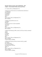 Principles of economics 10th edition case test bank 