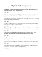 Purchasing and supply chain management 5th edition monczka test bank 