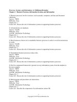Processes systems and information an introduction to MIS 2nd edition mckinney test bank 