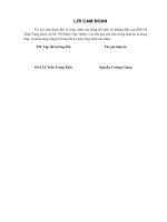 Mô hình hóa quá trình tổng hợp lignosufonat từ dịch đen nấu bột giấy sulfat làm phụ gia xây dựng (LA tiến sĩ)