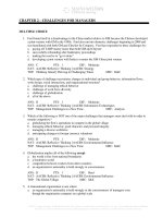 Principles of organizational behavior realities and challenges international edition 8th edition quick test bank 