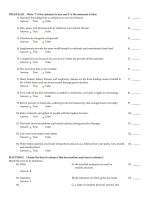 Nutrition and you core concepts for good health 1st edition joan salge blake test bank 