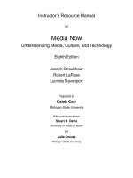 Media now understanding media culture and technology 8th edition straubhaar test bank 