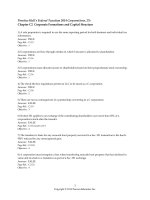 Prentice halls federal taxation 2014 corporations partnerships estates and trusts 27th edition anderson test bank 