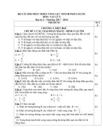 Bộ câu hỏi phát triển năng lực thành phần môn Vật Lý 9