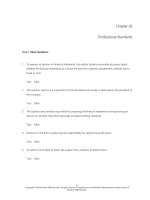 Principles of auditing and other assurance services 20th edition whittington test bank 