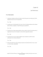 Organizational behavior improving performance and commitment in the workplace 4th edition colquitt test bank 