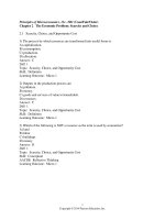 Principles of microeconomics 11th edition case test bank 