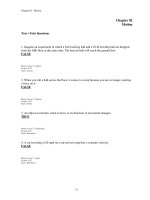 Physical science 9th edition tillery test bank 