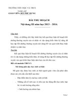 bài thu hoạch bồi dưỡng thường xuyên module  3, 11,12 thcs 