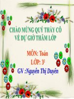 Bài toán giải bằng hai phép tính (tiếp theo)