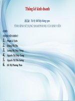 Thống kê kinh doanh 1 1