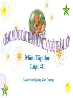 Tuần 9. Điều ước của vua Mi-đát