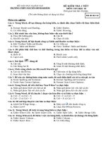 De kiem tra 1 tiet lan 2 khoi 10 HK1