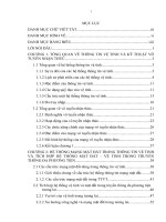 Nghiên cứu kỹ thuật vô tuyến nhận thức cho hệ thống lại ghép giữa mạng thông tin vệ tinh và mạng mặt đất
