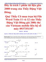 Tính Giá Trị Chỉnh và Tổ Hợp, Giải PT, HPT Có Liên Quan Rất Hay