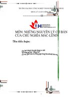 quy luật chuyển hóa giữa lượng và chất  vận dụng quy luật lượng chất vào việc phát triển hệ thống ngân hàng sacombank hiện nay 