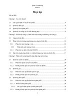 Xác định thị trường mục tiêu và phân tích thực trạng quản trị marketing hỗn hợp của công ty trong đáp ứng với các điều kiện bên trong và bên ngoài  đề xuất giải pháp nhắm hoàn thiện quản trị phân phối của công ty 