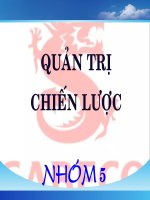 chiến lược kinh doanh của công ty cổ phần bia rượu nước giải khát sài gòn 