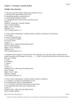 The science of psychology an appreciative view 3rd edition king test bank 