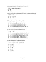 Topics in contemporary mathematics 10th edition bello test bank 
