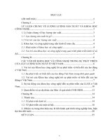 Vai trò của khoa học và công nghệ trong sự phát triển lực lượng sản xuất ở việt nam 