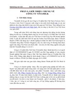 phân tích chiến lược kênh phân phối của công ty cổ phần sữa việt nam (vinamilk) 