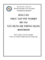xây dựng hệ thống mạng bootrom đơn vị thực tập tốt nghiệp công ty cổ phần thiết bị công nghệ việt