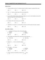 SUSE linux enterprise server administration course 3112 CLA LPIC   1 and linux+ 2nd edition novell test bank 