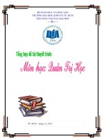 những vấn đề thách thức của quản trị trong môi trường kinh doanh hiện đại 