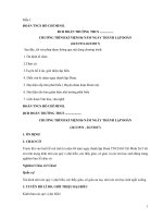 Kịch bản chương trình  kỷ niệm ngày thành lập Đoàn TNCS Hồ Chí Minh