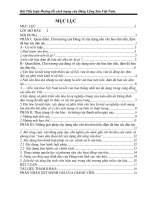 Vận dụng quan điểm của đảng về xây dựng nền văn hóa việt nam tiên tiến, đậm đà bản sắc dân tộc với thế hệ thanh niên hiện nay 