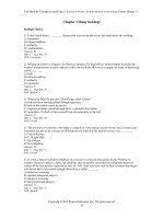 Society in focus an introduction to sociology 7th edition thompson test bank 