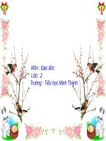 Bài 4. Chăm làm việc nhà