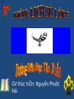 Bài 5. Phan Bội Châu và phong trào Đông du