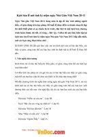 Kịch bản lễ mit-tinh chào mừng ngày nhà giáo Việt Nam 20-11