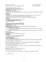 Giáo án Hình học 10 hệ trục tọa độ