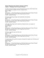 Strategic management and competitive advantage 5th edition barney test bank 