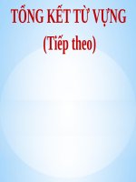 Bài 10. Tổng kết về từ vựng (Sự phát triển của từ vựng,... trau dồi vốn từ)