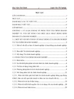 Phân tích tình hình tài chính và các biện pháp nâng cao hiệu quả hoạt động kinh doanh của công ty cổ phần xây dựng tiến triển