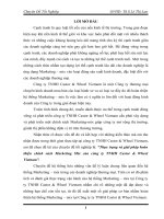 Thực trạng và giải pháp hoàn thiện chính sách marketing mix của công ty TNHH castor  wheel vietnam 