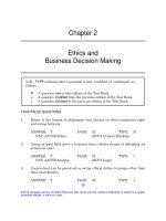 The legal environment today business in its ethical regulatory e commerce and global setting 7th edition miller test bank 
