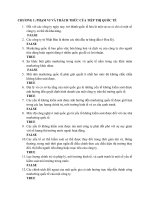 Đề thi  Marketing quốc tế Chương 1 (Có đáp án)